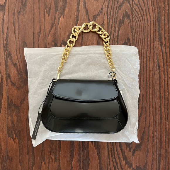 Handbags - Claudia Firenze Leather Purse with Chain